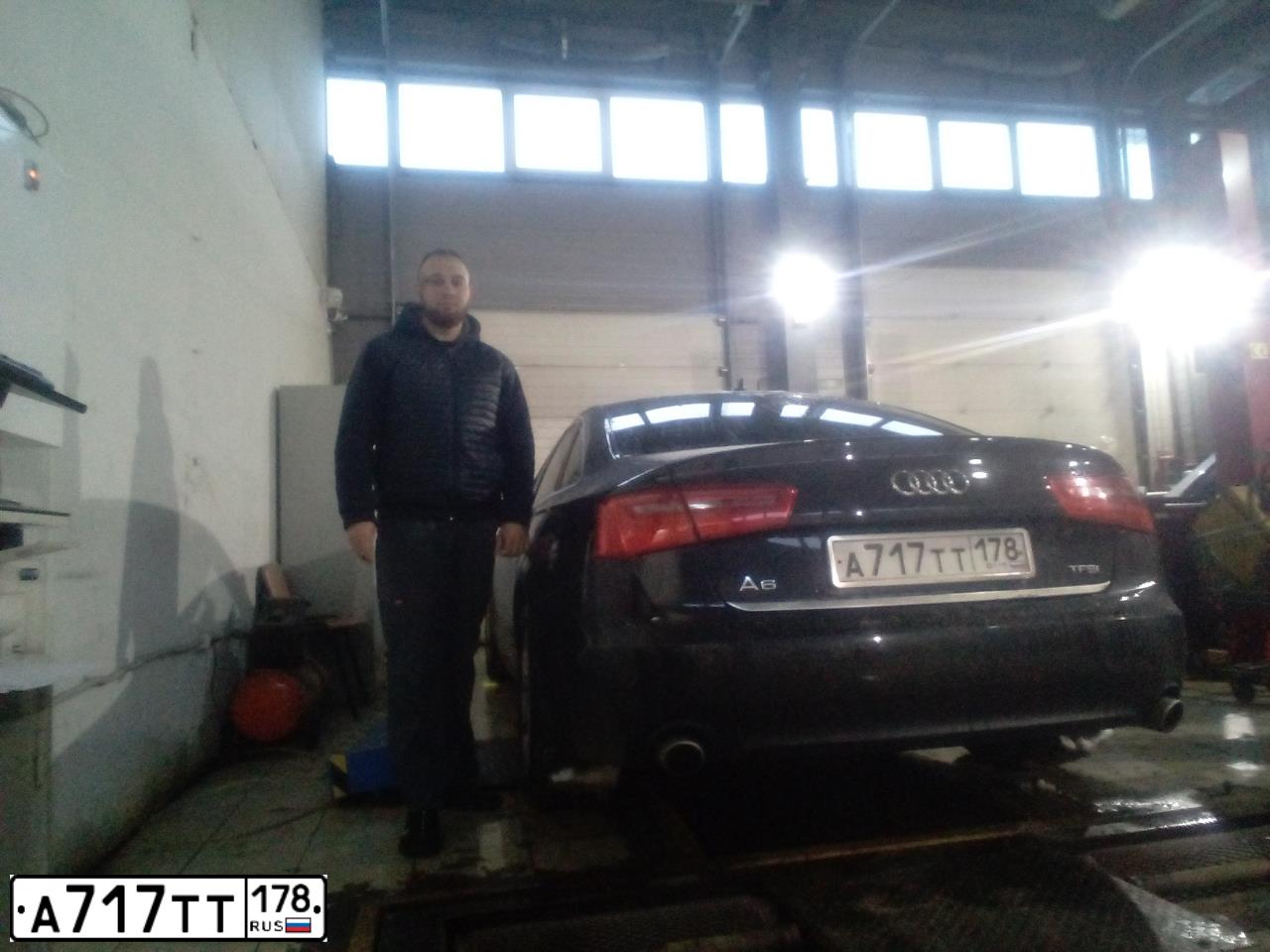 Фото автомобиля AUDI A6, 2013 — госномер С340ТВ198. Цвет: ЧЕРНЫЙ