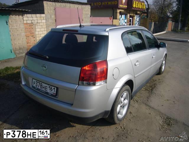 Фото автомобиля OPEL SIGNUM, 2003 — госномер Р378НЕ161. Цвет: СЕРЕБРИСТЫЙ