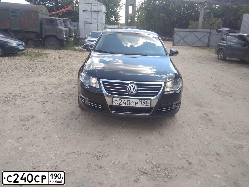 Фото автомобиля VOLKSWAGEN PASSAT, 2008 — госномер С918ТТ152. Цвет: ЧЕРНЫЙ