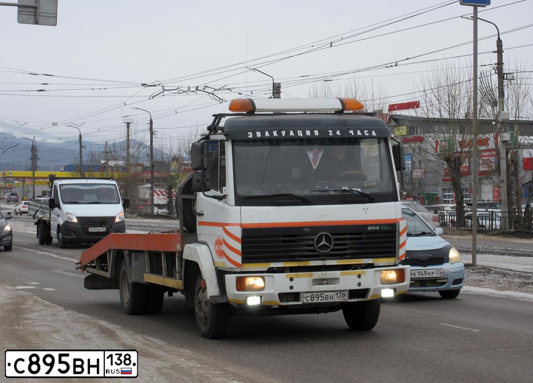 Фото автомобиля MERCEDES LKW 600-920, 1996 — госномер С895ВН138. Цвет: Белый