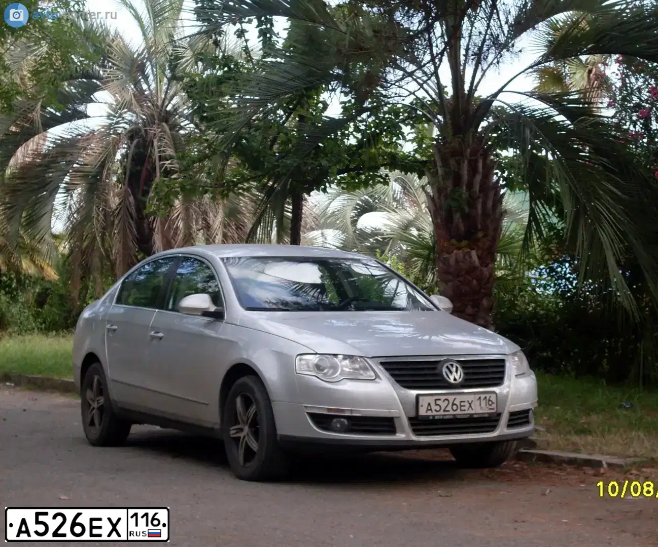Фото автомобиля VOLKSWAGEN PASSAT, 2006 — госномер А526ЕХ116. Цвет: СЕРЕБРИСТЫЙ