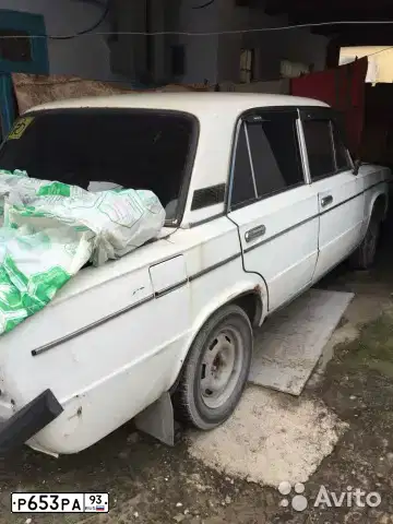 Фото автомобиля LADA 2106, 2003 — госномер Р653РА93. Цвет: Белый