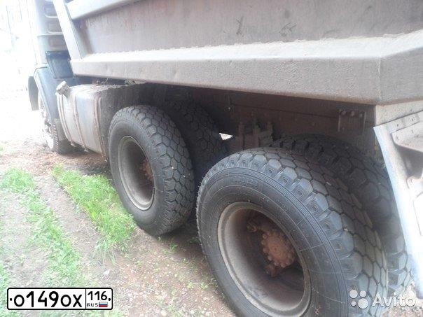 Фото автомобиля KAMAZ 55111 /6X4/, 1999 — госномер К980НМ702. Цвет: СВЕТЛАЯ ДЫМКА