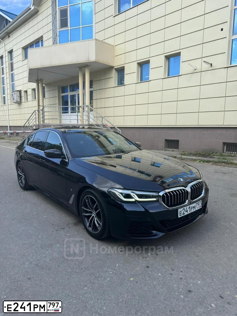 Фото автомобиля BMW 5ER, 2021 — госномер С550ТК40