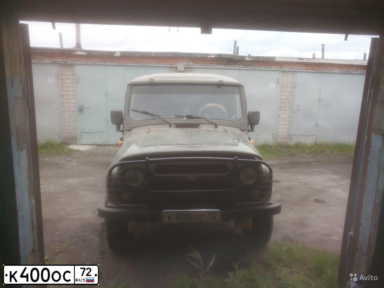 Фото автомобиля UAZ 3151 / HUNTER, 2001 — госномер К400ОС72. Цвет: ЗЕЛЕНЫЙ