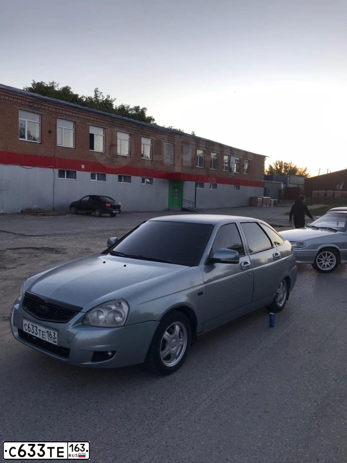 Фото автомобиля LADA 2172 PRIORA, 2008 — госномер М661ЕК763. Цвет: СЕРЕБРИСТО-ГОЛУБОЙ