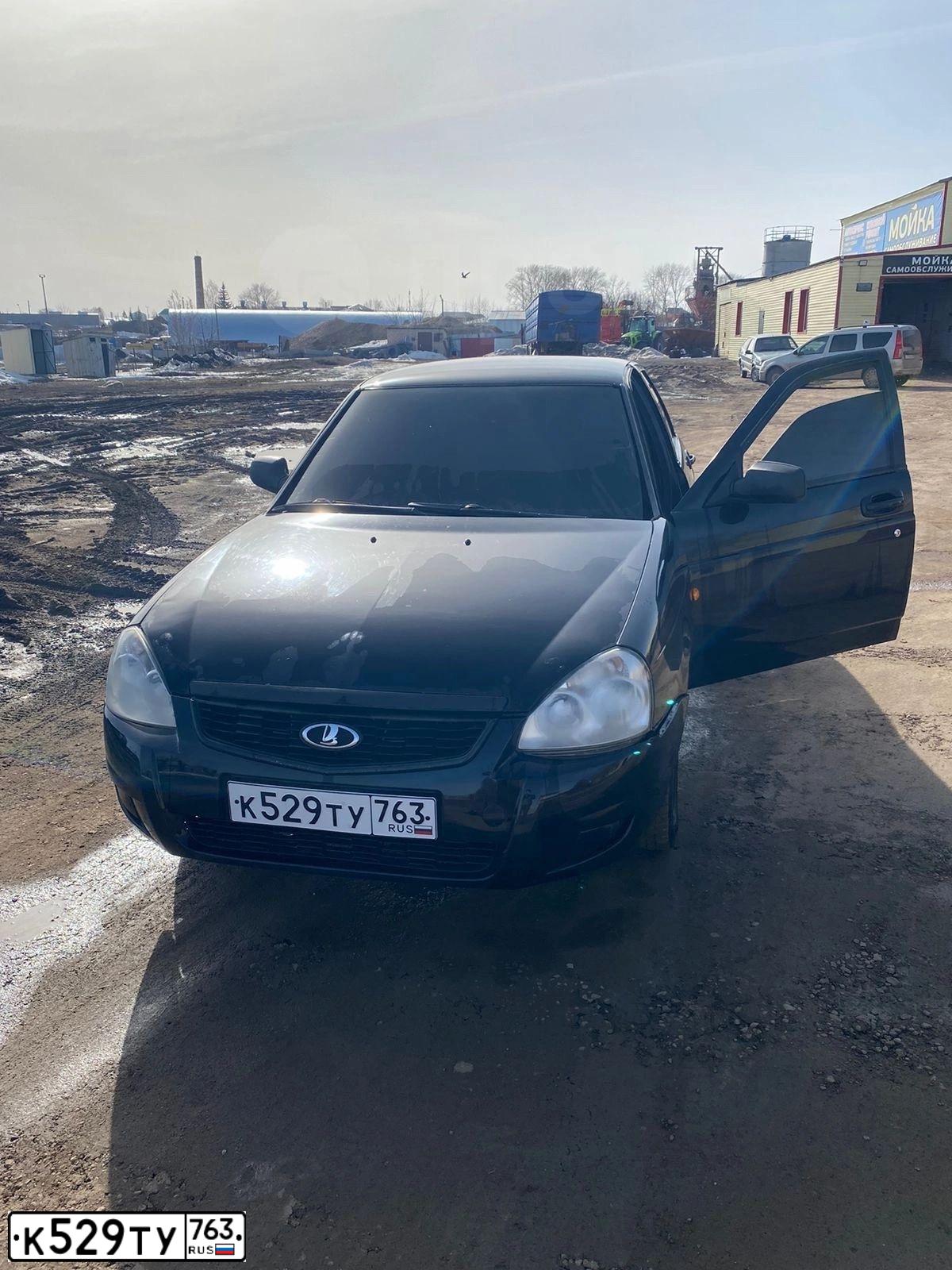 Фото автомобиля LADA 2170 PRIORA, 2007 — госномер К529ТУ763. Цвет: СИНЕ-ЧЕРНЫЙ