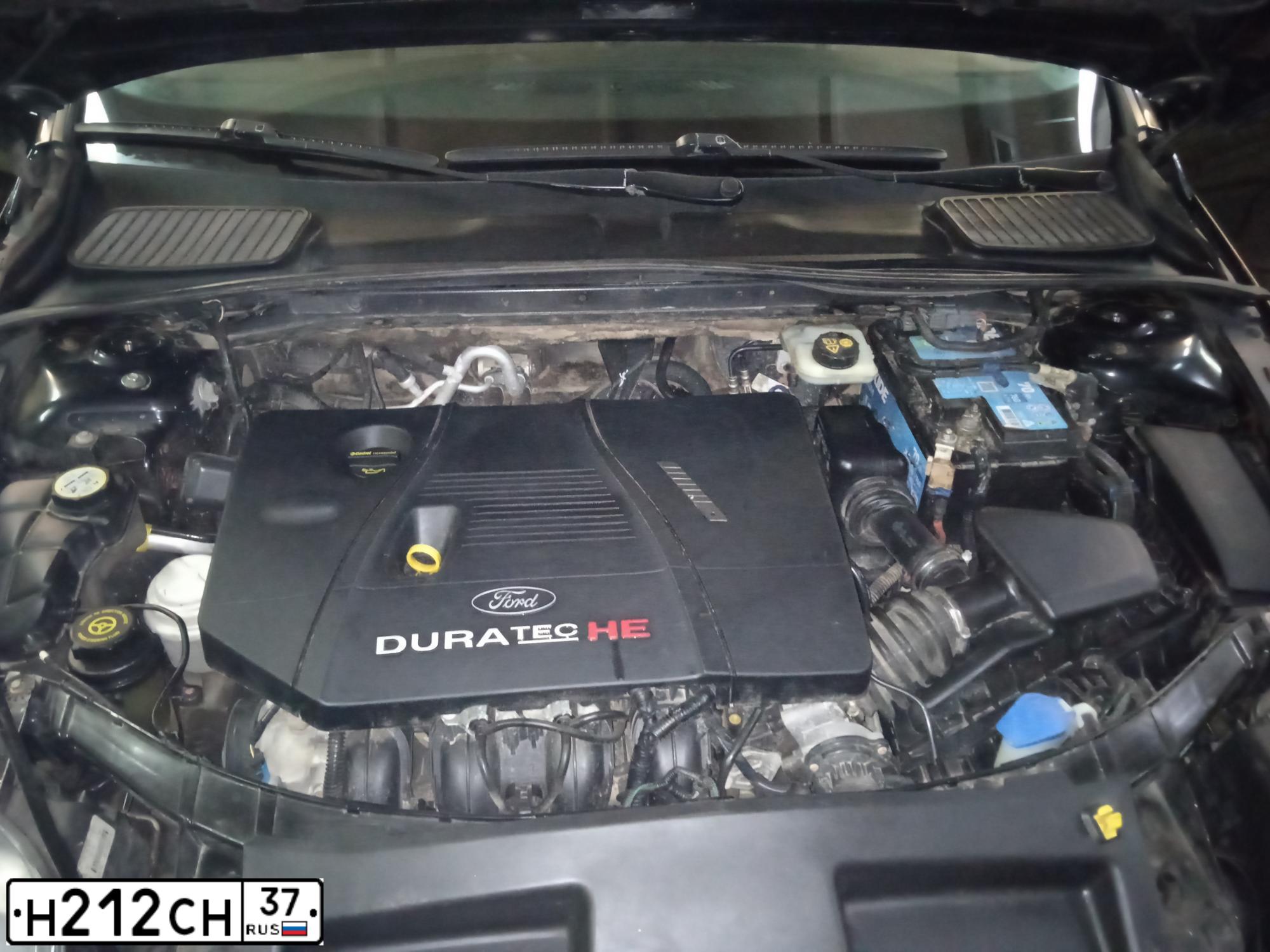 Фото автомобиля FORD MONDEO, 2010 — госномер А538РЕ37. Цвет: ЧЕРНЫЙ