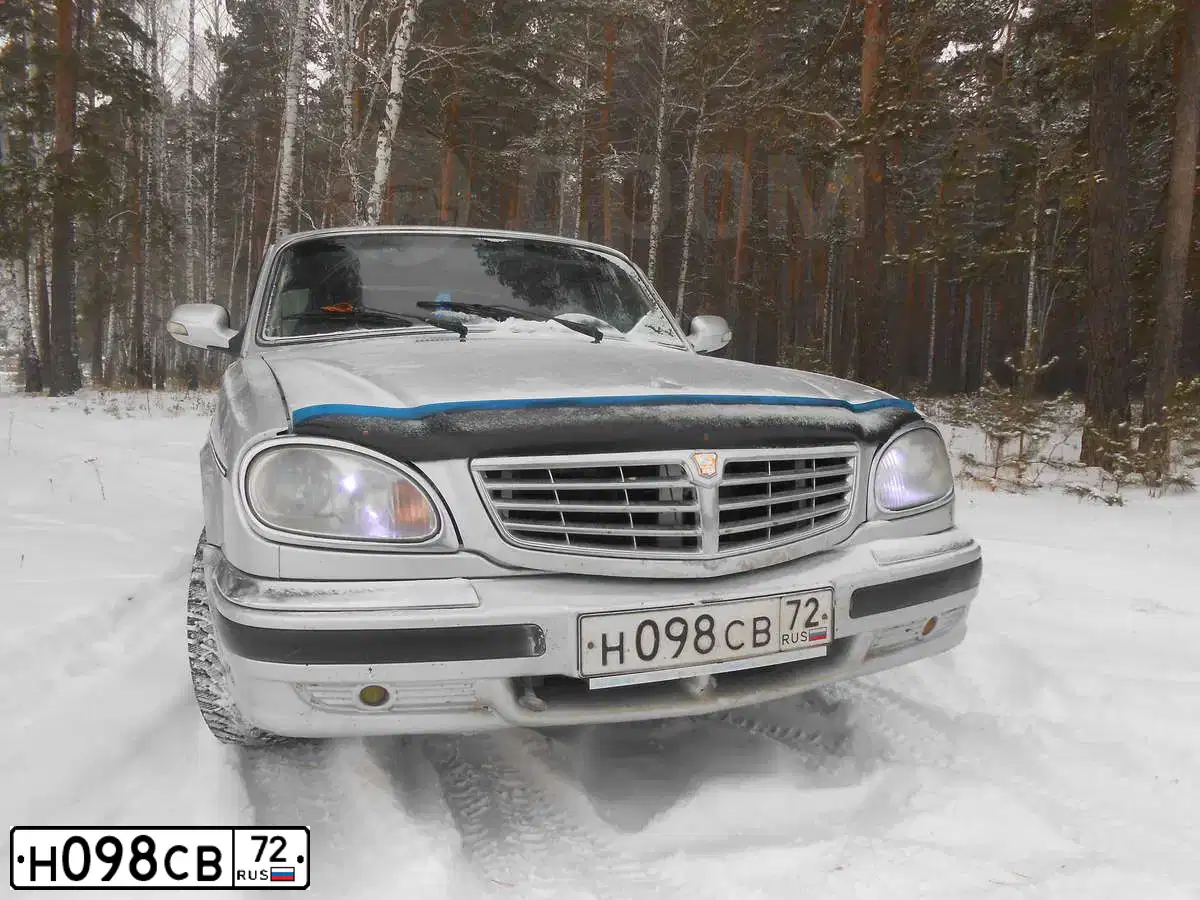 Фото автомобиля GAZ Z 3110 WOLGA, 2007 — госномер Е894АО138. Цвет: СЕРЫЙ