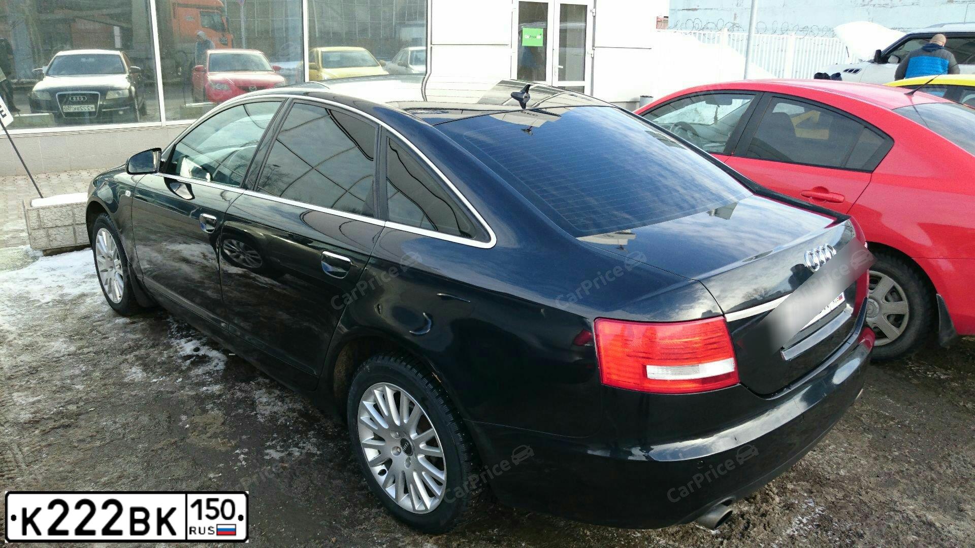 Фото автомобиля AUDI A6, 2007 — госномер Н589РМ797. Цвет: ЧЕРНЫЙ