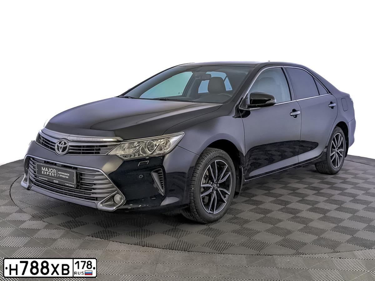 Фото автомобиля TOYOTA CAMRY, 2012 — госномер А982ТУ69. Цвет: Темно-серый металлик