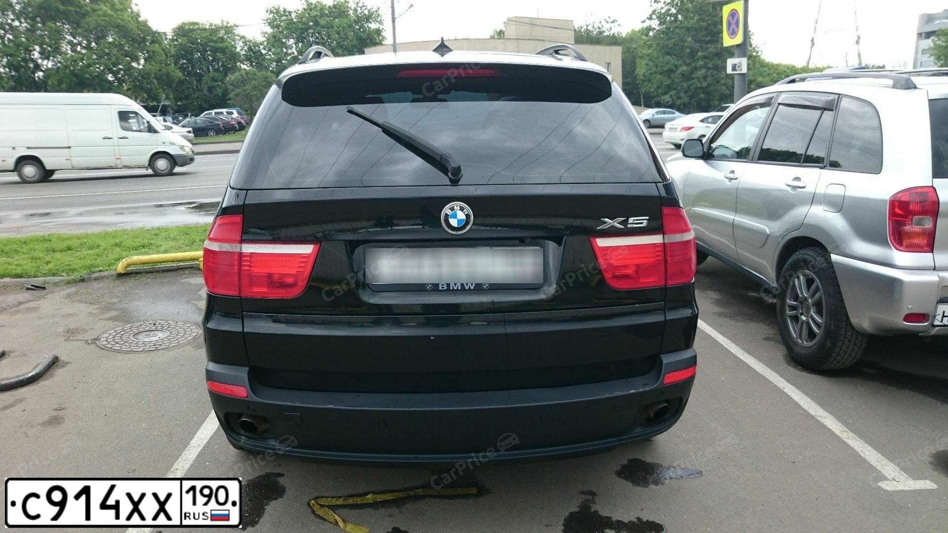 Фото автомобиля BMW X5, 2007 — госномер М949ВР197. Цвет: ЧЕРНЫЙ