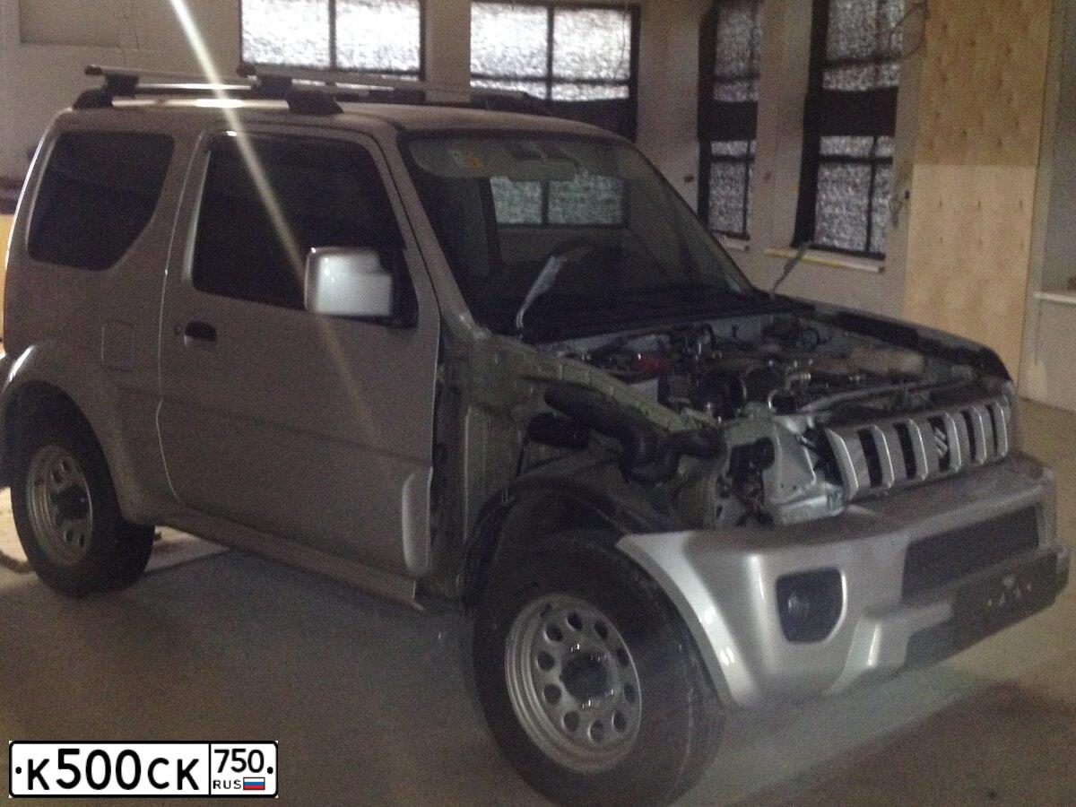 Фото автомобиля SUZUKI JIMNY, 2017. Цвет: Серебристый