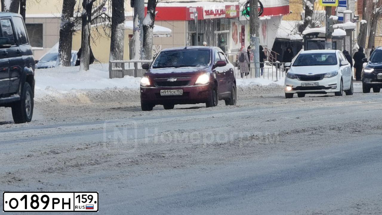 Фото автомобиля SKODA OCTAVIA, 2013 — госномер О189РН159. Цвет: Белый