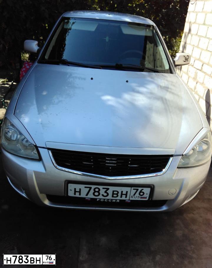 Фото автомобиля LADA 2172 PRIORA, 2011 — госномер К634КО761. Цвет: СВЕТЛО-СЕРЕБРИСТЫЙ МЕТАЛЛ