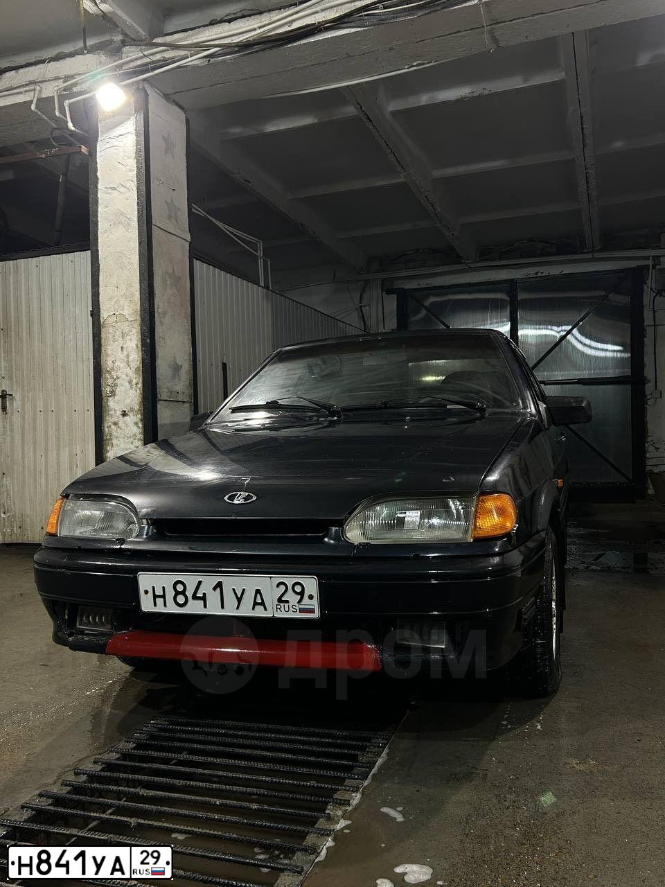 Фото автомобиля LADA 2115 SAMARA, 2005 — госномер Н841УА29. Цвет: ЧЕРНЫЙ
