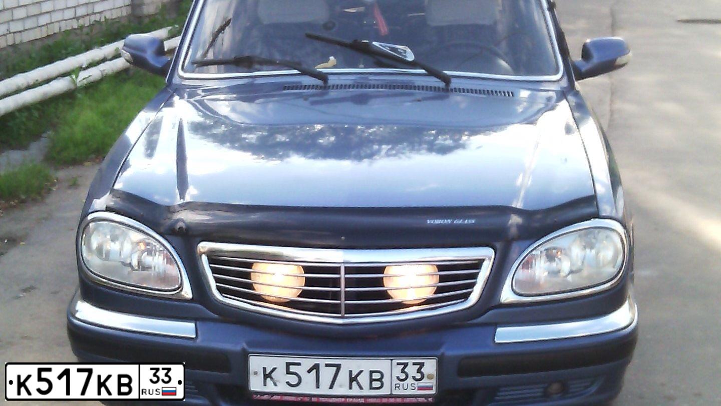 Фото автомобиля ГАЗ31105, 2006 — госномер К517КВ33. Цвет: МОРСКОЙ БРИЗ