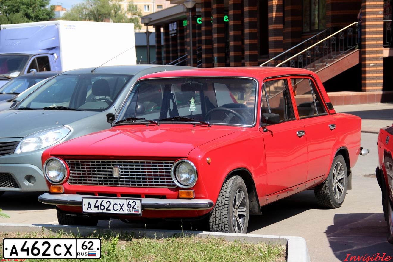 Фото автомобиля LADA 2101 LADA, 1986 — госномер А462СХ62. Цвет: Красный