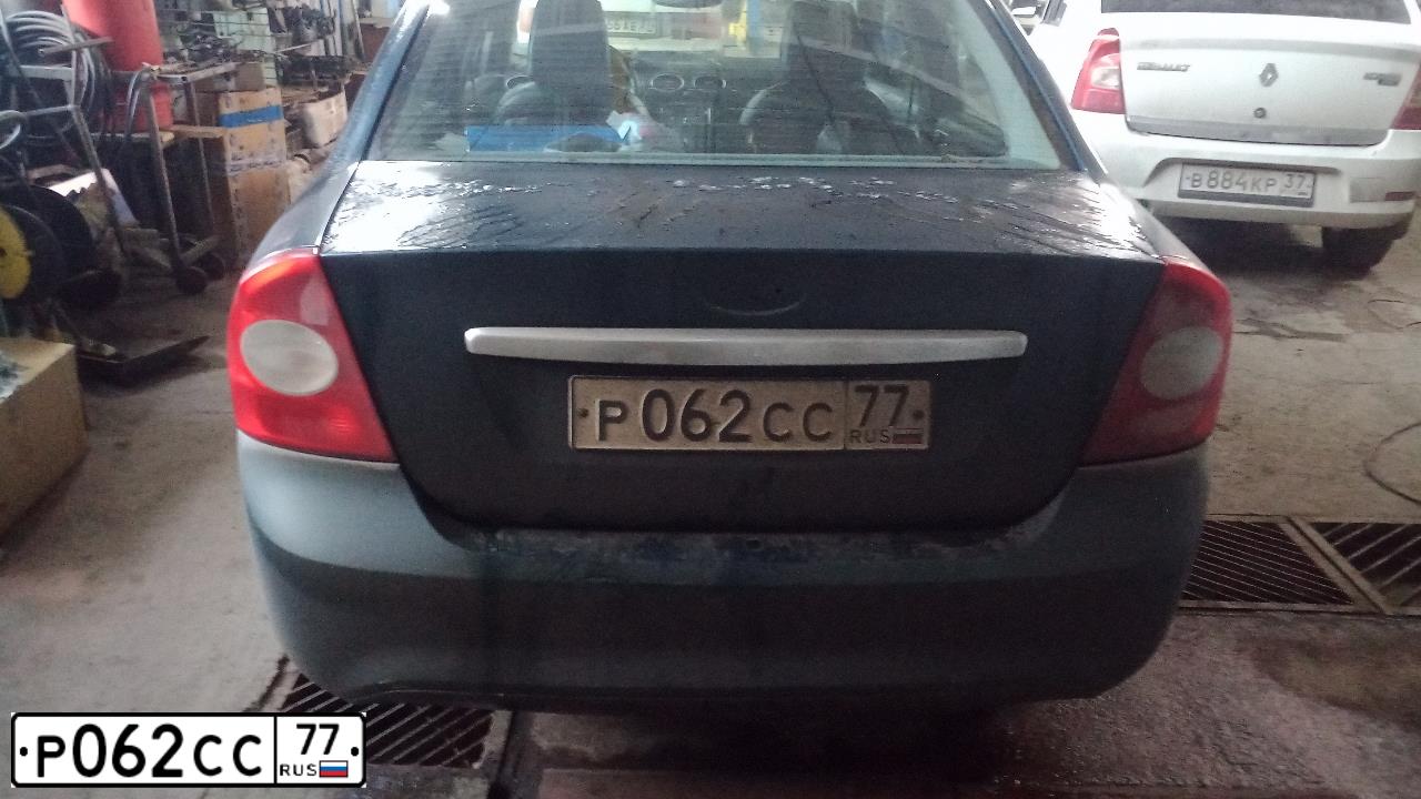 Фото автомобиля FORD FOCUS, 2008 — госномер В423РА37. Цвет: ТЕМНО ЗЕЛЕНЫЙ
