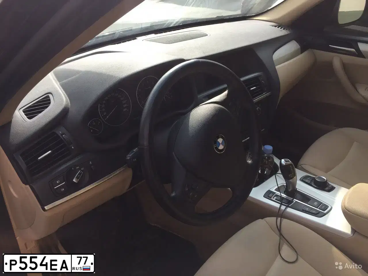 Фото автомобиля BMW X3, 2013 — госномер Р554ЕА77. Цвет: ЧЕРНЫЙ