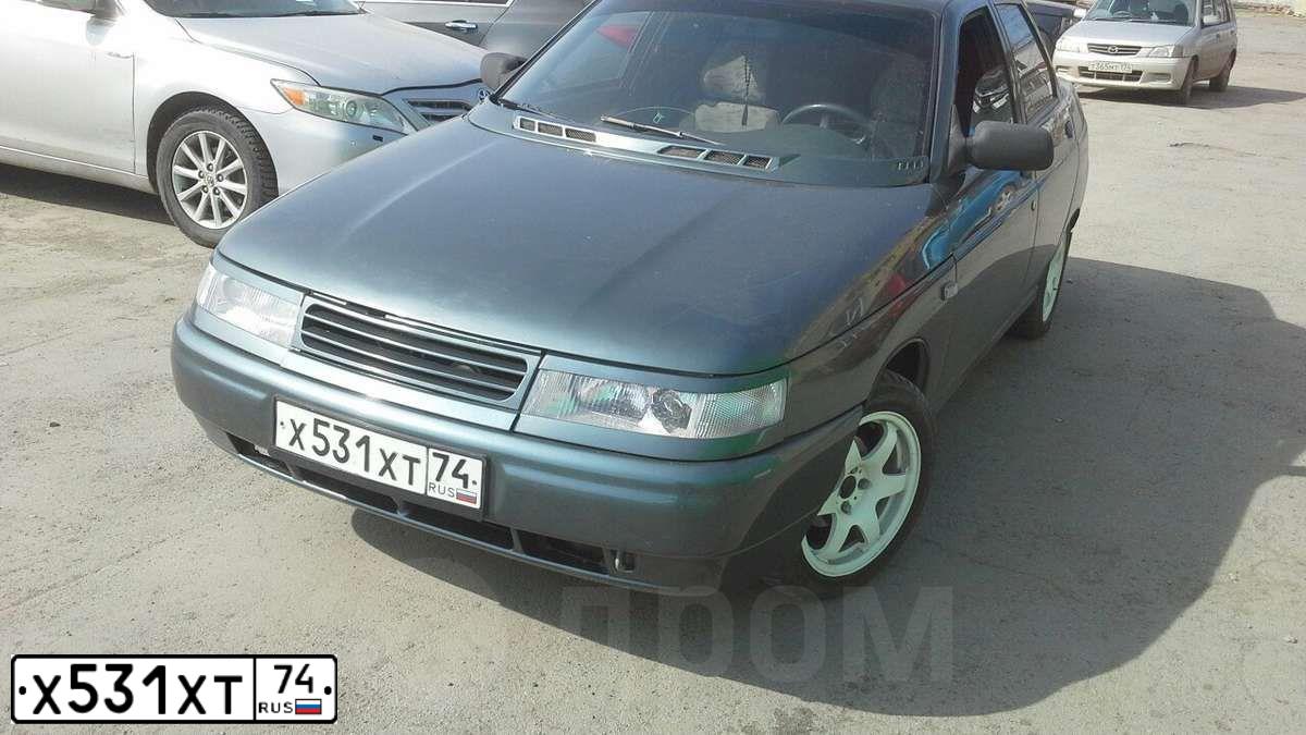 Фото автомобиля LADA 2110 LADA, 2006 — госномер Х531ХТ74. Цвет: СЕРО-СИНЕ-ЗЕЛЕНЫЙ