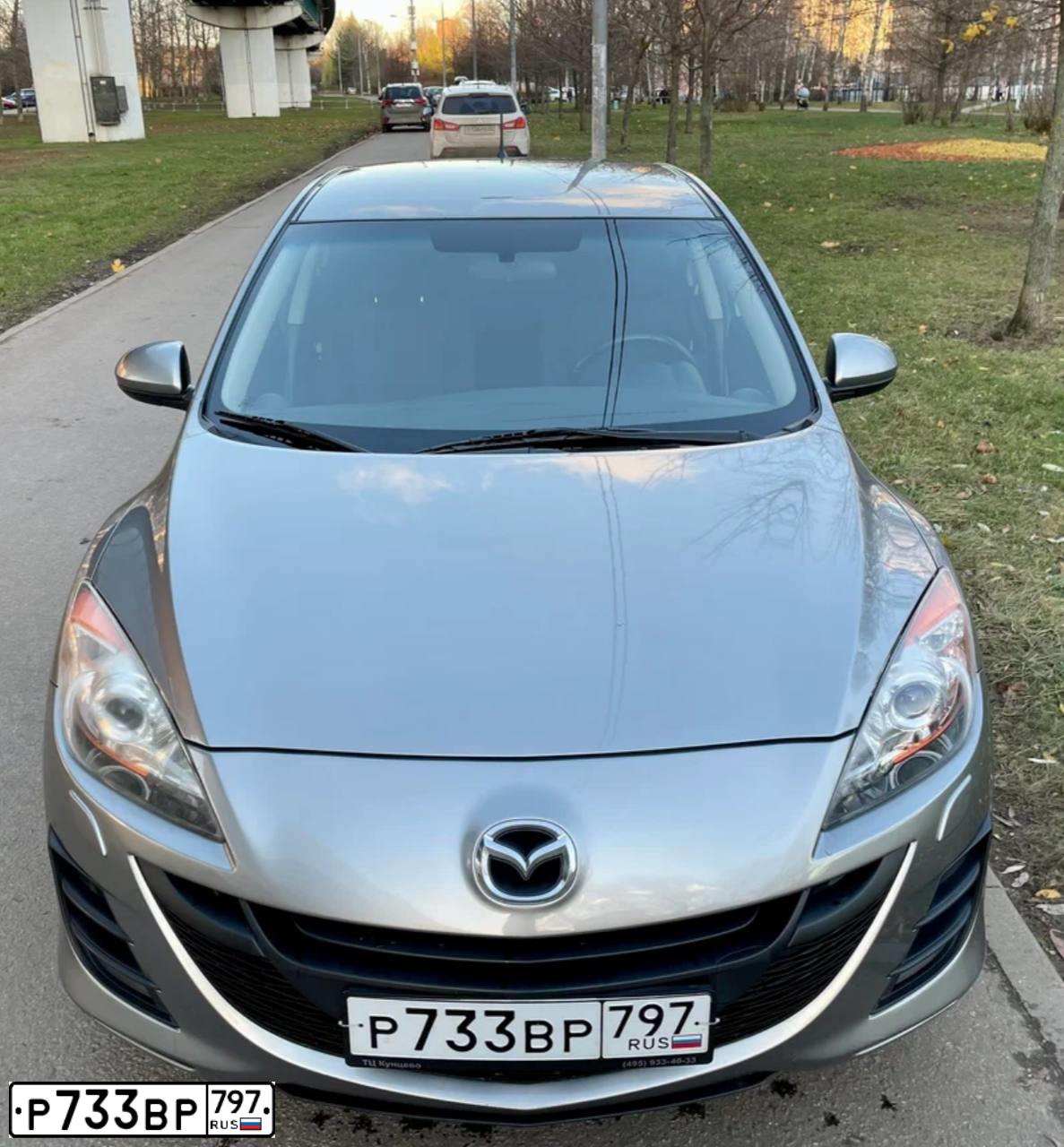 Фото автомобиля MAZDA 3, 2010 — госномер Н045ТР790