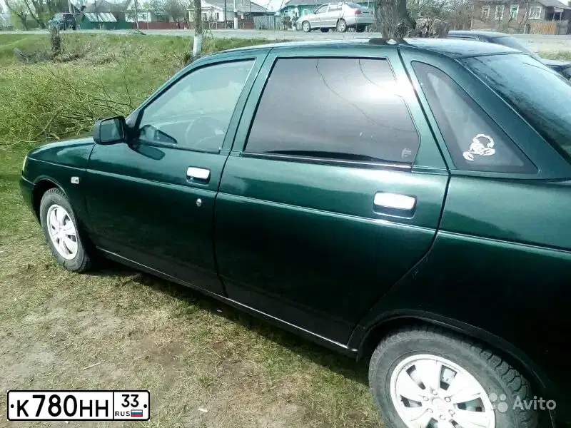 Фото автомобиля LADA 2110, 2004 — госномер Т385ЕК33. Цвет: ЗЕЛЕНЫЙ ТЕМНО-ЗЕЛЕНЫЙ