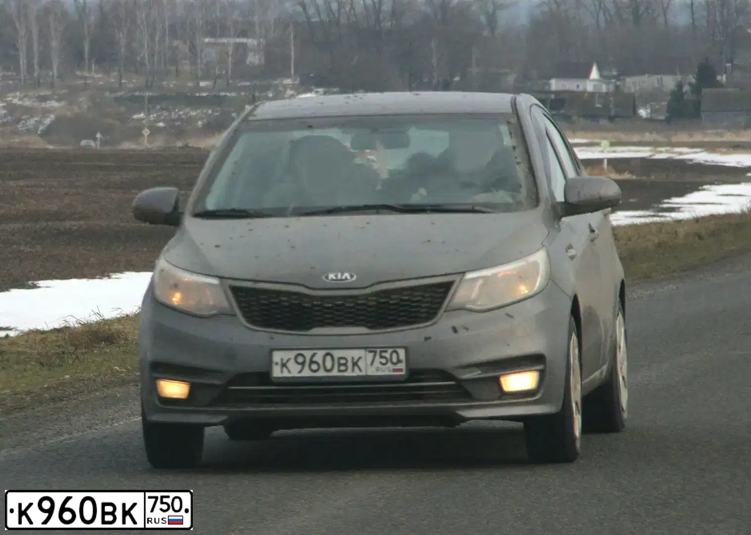 Фото автомобиля KIA RIO, 2015 — госномер С254МР40
