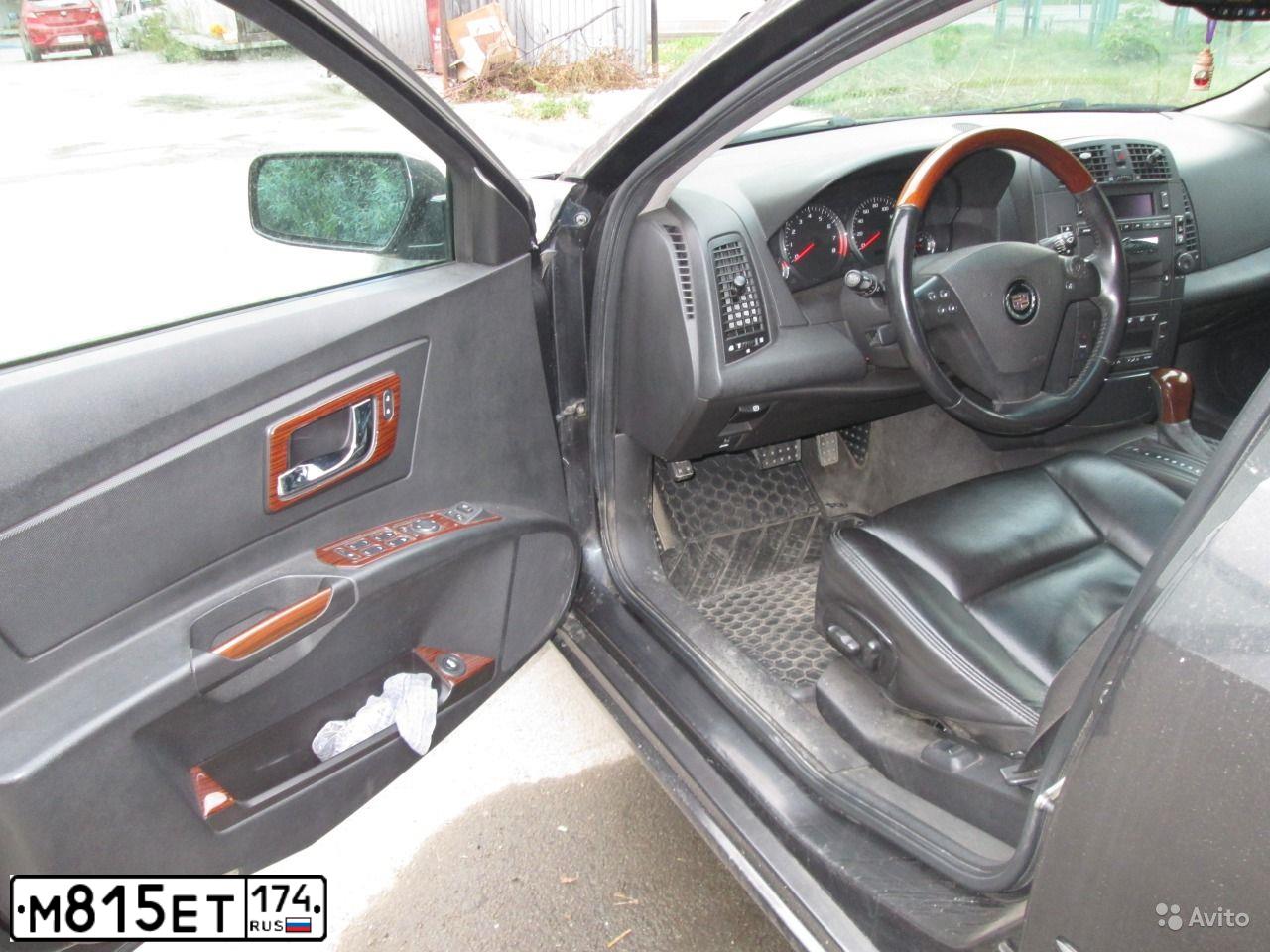 Фото автомобиля CADILLAC CTS, 2005 — госномер Р618МА193. Цвет: ЧЕРНЫЙ