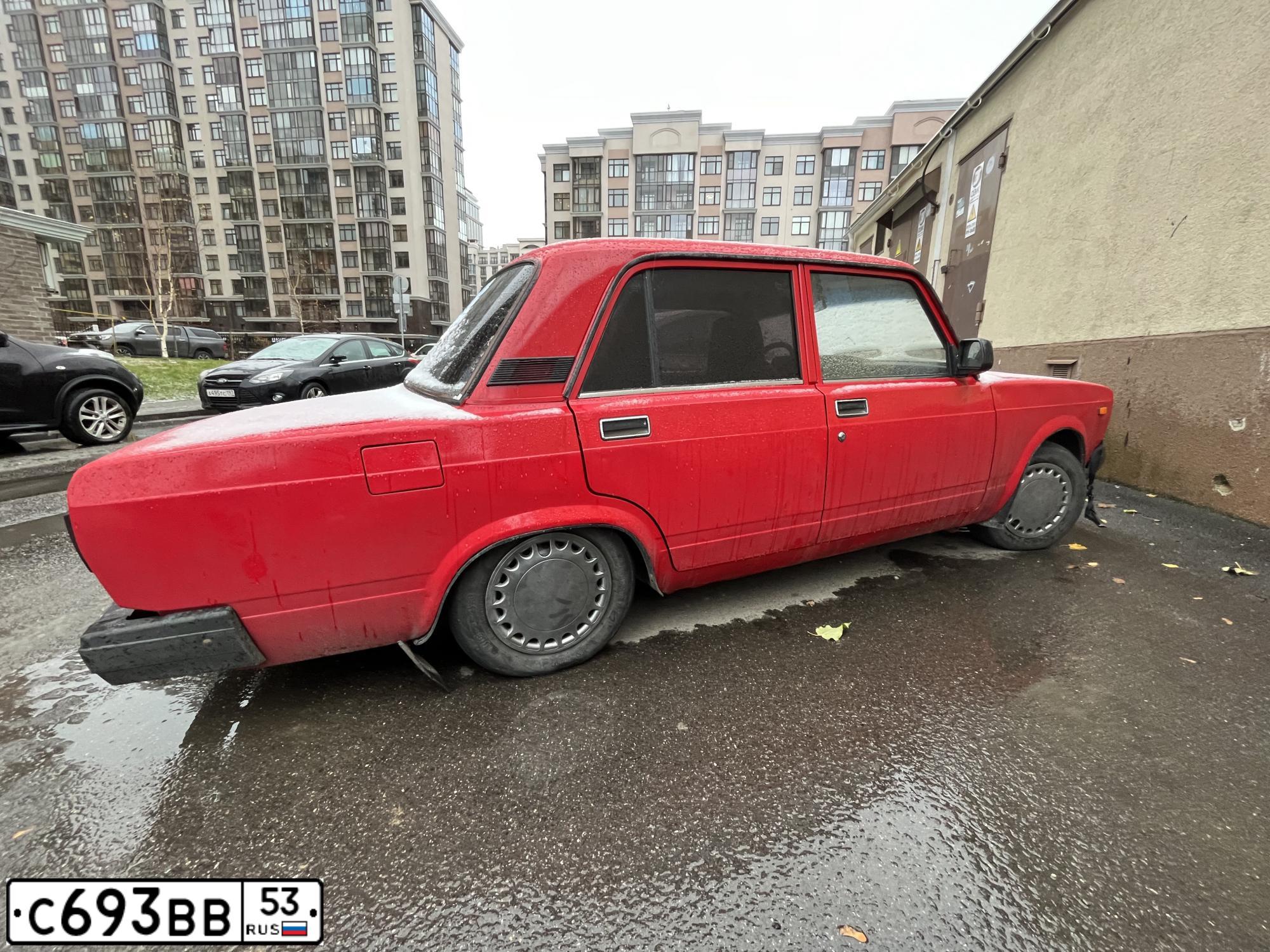 Фото автомобиля LADA 2107, 2007 — госномер К479СН147