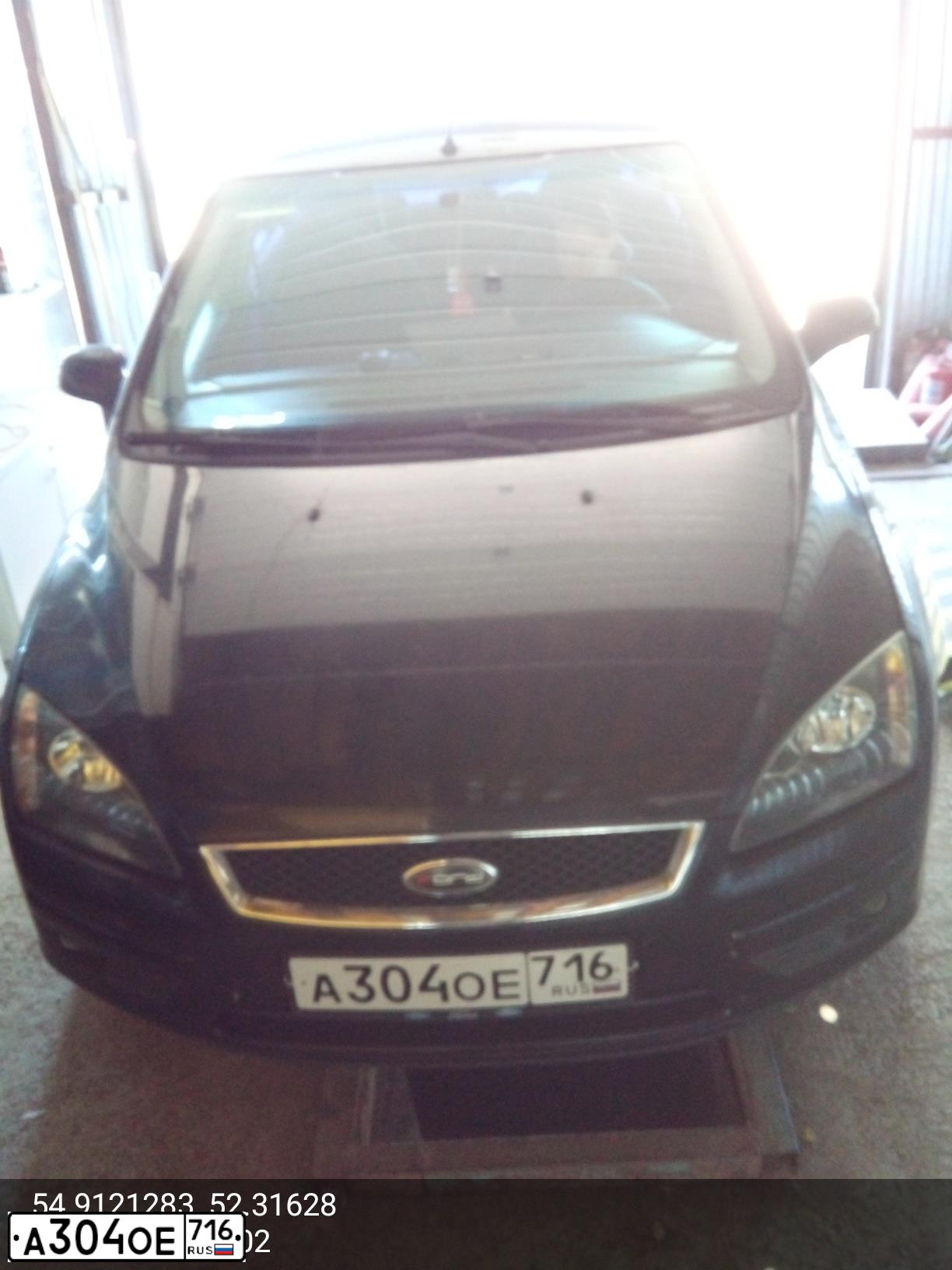 Фото автомобиля FORD FOCUS, 2007 — госномер А304ОЕ716. Цвет: ЧЕРНЫЙ