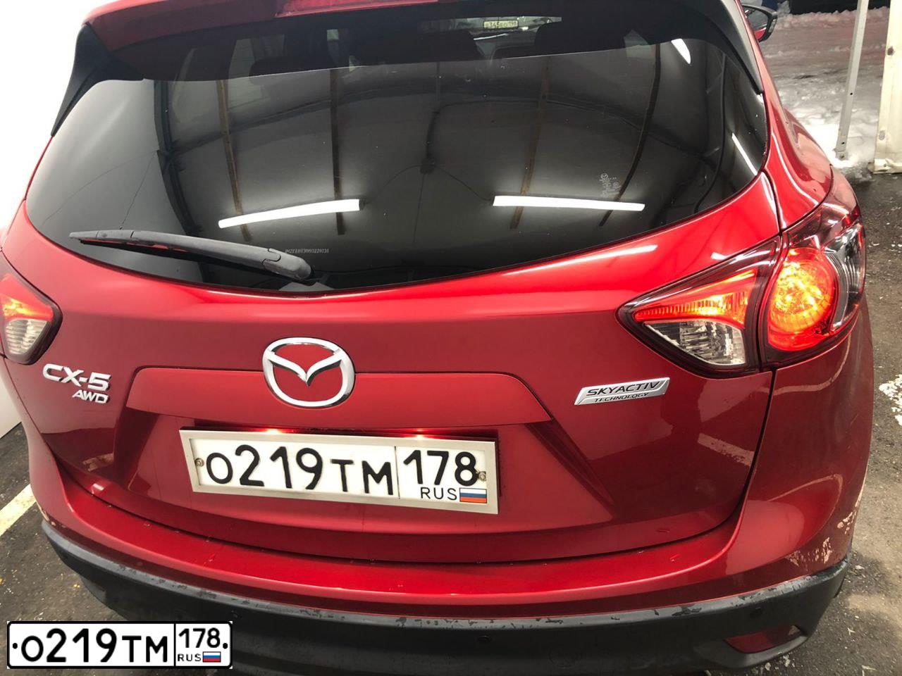 Фото автомобиля MAZDA CX-5, 2013 — госномер Т575ОЕ152