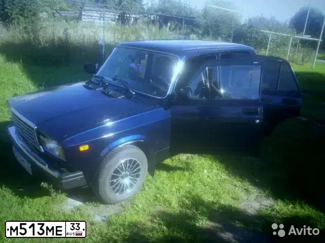 Фото автомобиля ЛАДА 210740 ЛАДА 2107, 2011 — госномер У569СЕ152. Цвет: синий