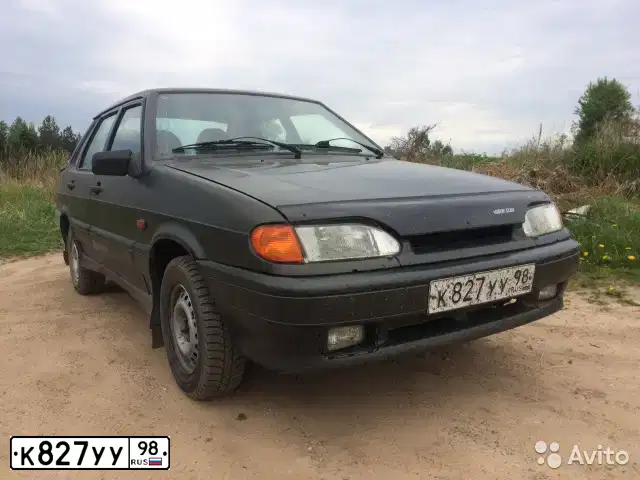 Фото автомобиля LADA 2115 SAMARA, 2006 — госномер К827УУ98. Цвет: ЗОЛОТИСТ.ТЕМНО-ЗЕЛЕНЫЙ