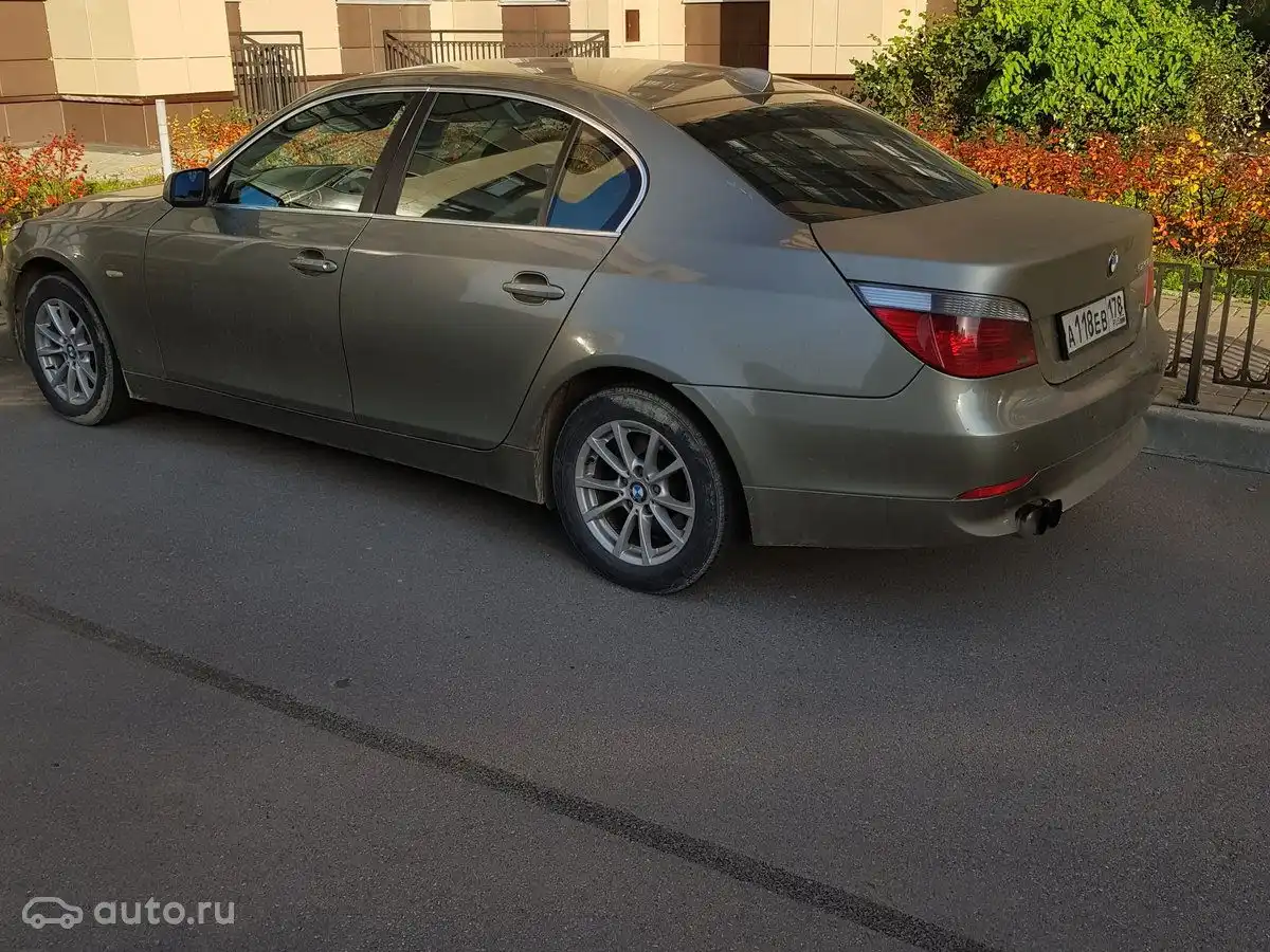 Фото автомобиля BMW 525IA, 2006 — госномер С619РЕ57. Цвет: ОЛИВКОВЫЙ