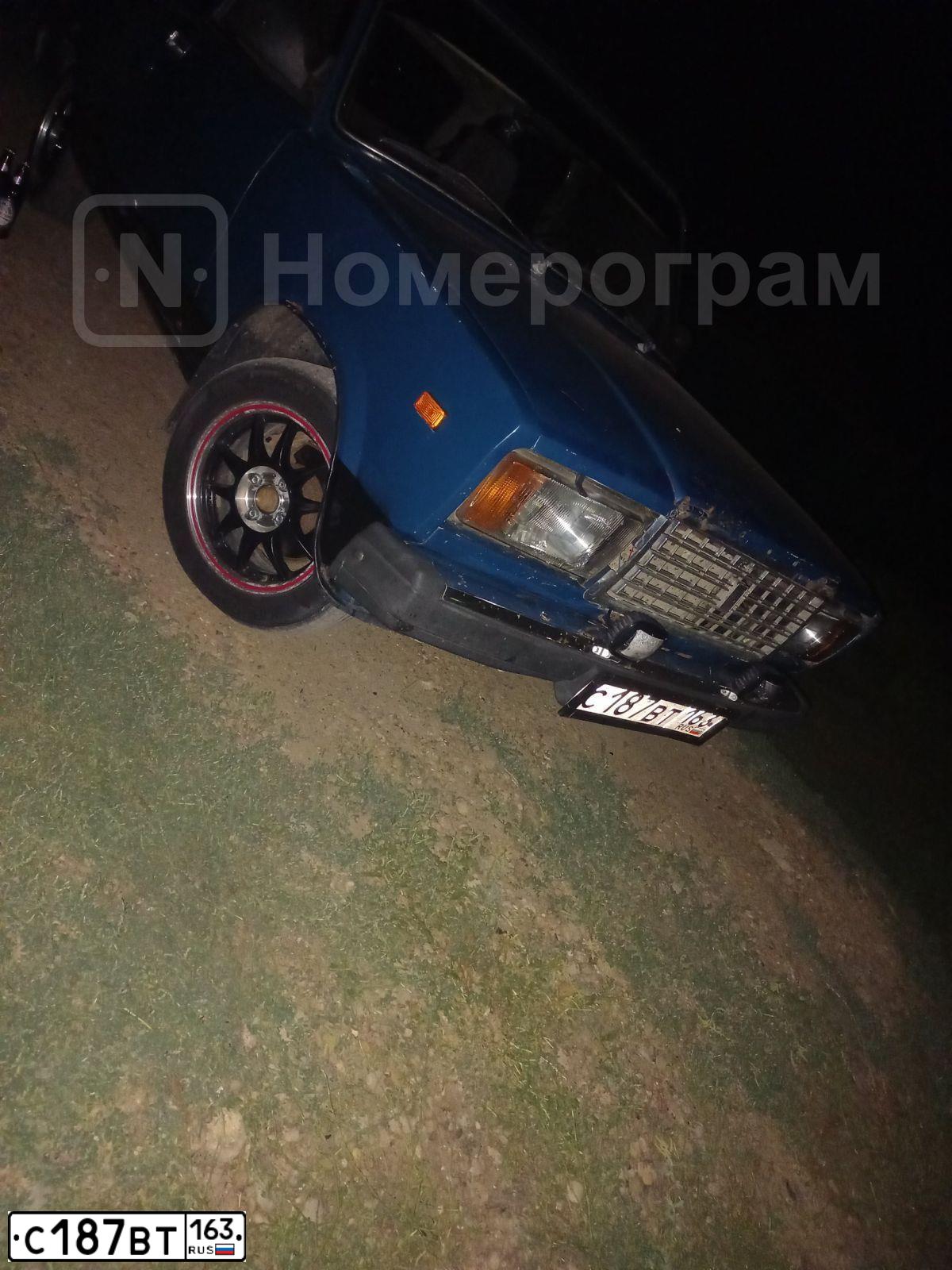 Фото автомобиля LADA 2107, 2002 — госномер С187ВТ163. Цвет: сине-зеленый
