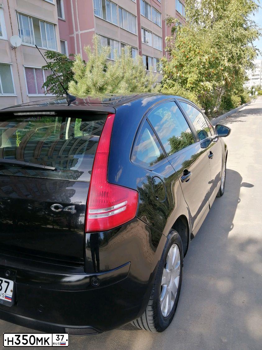 Фото автомобиля CITROEN C4, 2011 — госномер Р962АМ550. Цвет: ЧЕРНЫЙ