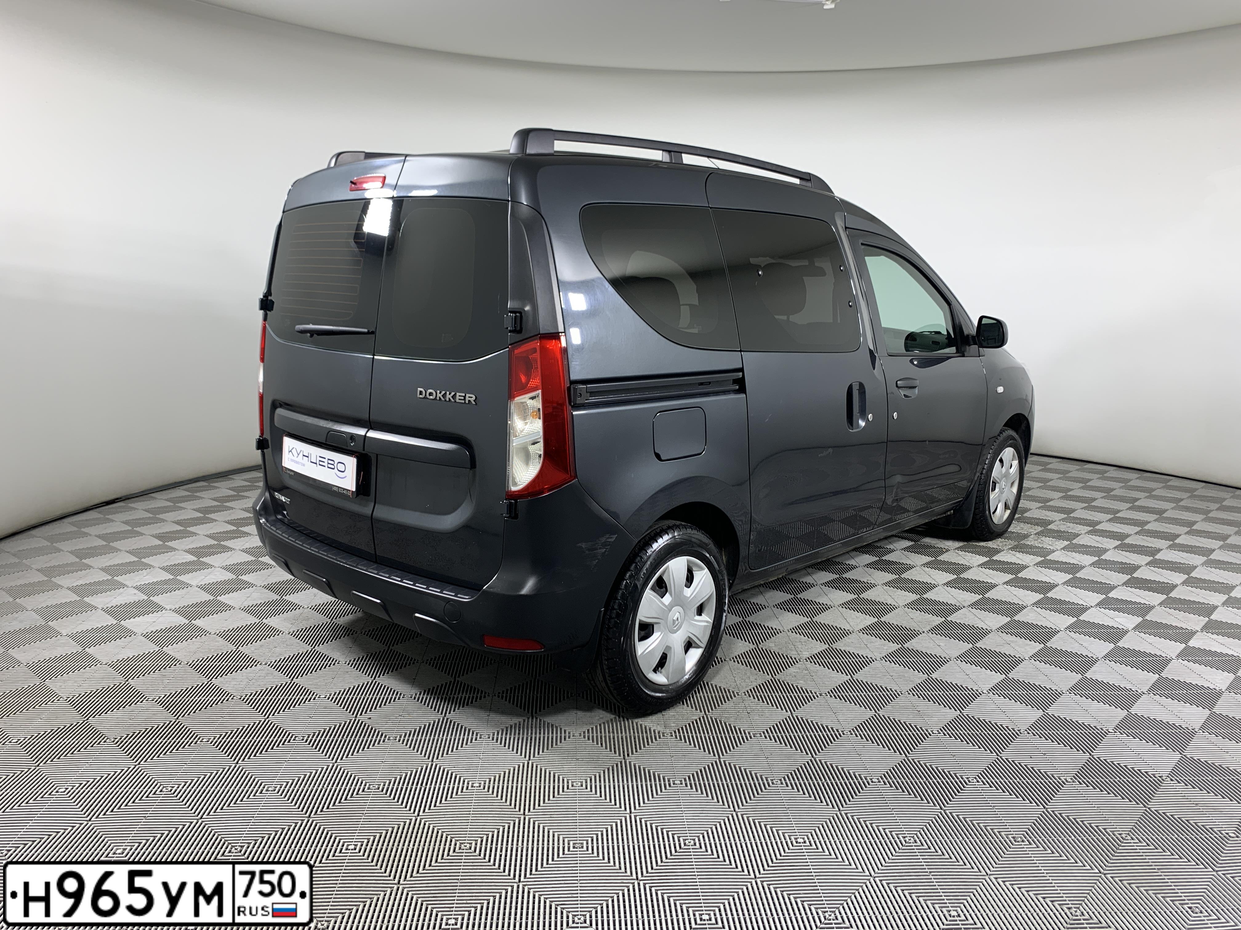 Фото автомобиля RENAULT DOKKER, 2018 — госномер Х689ВС76. Цвет: ТЕМНО-СЕРЫЙ