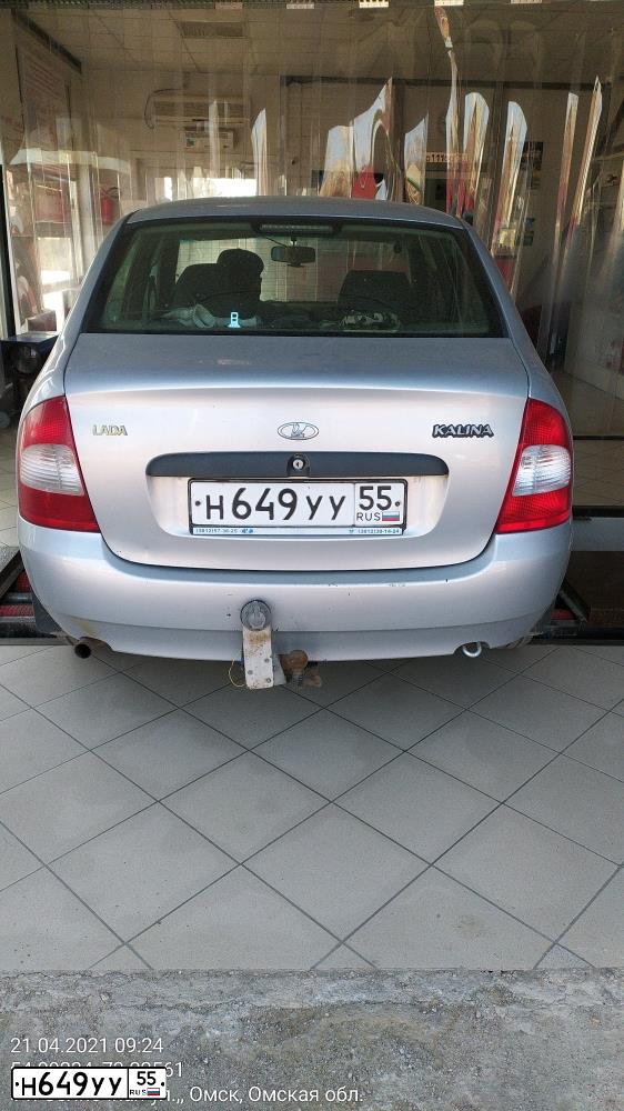 Фото автомобиля LADA 1118 KALINA, 2008 — госномер Н649УУ55