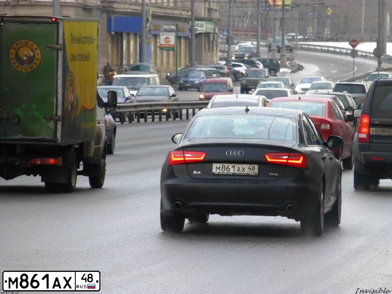 Фото автомобиля AUDI A6, 2013 — госномер С103НМ761