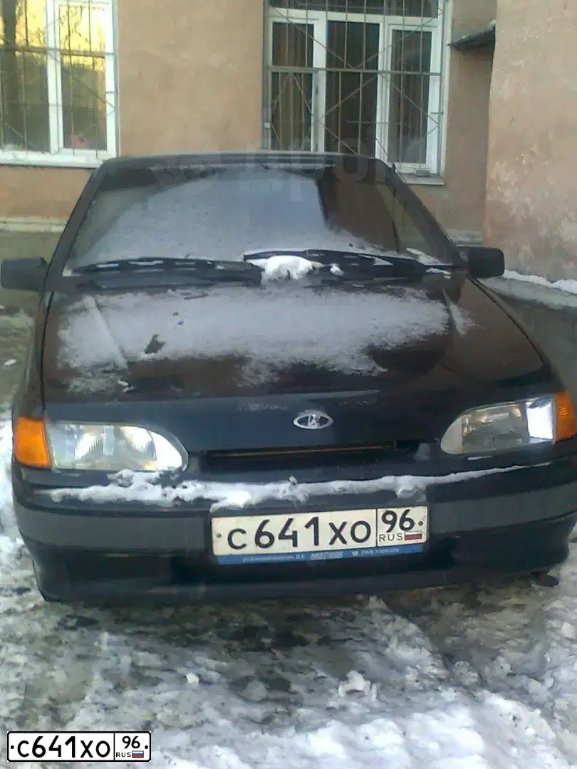 Фото автомобиля LADA 2114 SAMARA, 2006 — госномер С641ХО96. Цвет: ЧЕРНЫЙ