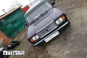 Фото автомобиля ЛАДА 210740, 2008 — госномер Х595НО193. Цвет: ТЕМНО-КОРИЧНЕВЫЙ