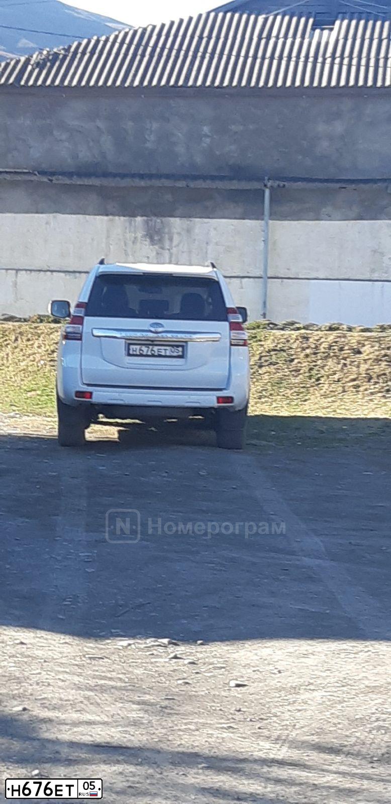 Фото автомобиля HYUNDAI IX35, 2013 — госномер Н676ЕТ05. Цвет: Белый