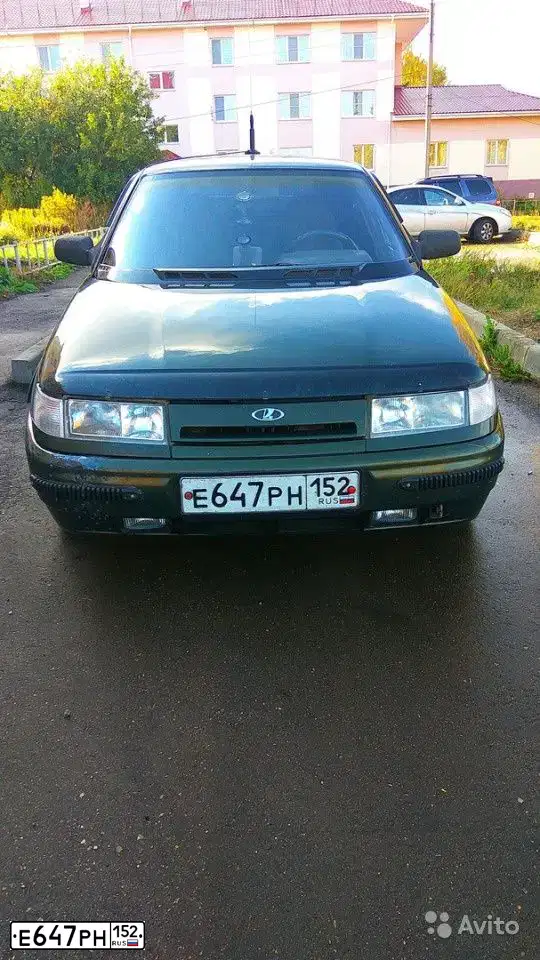 Фото автомобиля LADA 2112 LADA, 2006 — госномер С514ХМ152. Цвет: Темно-зеленый
