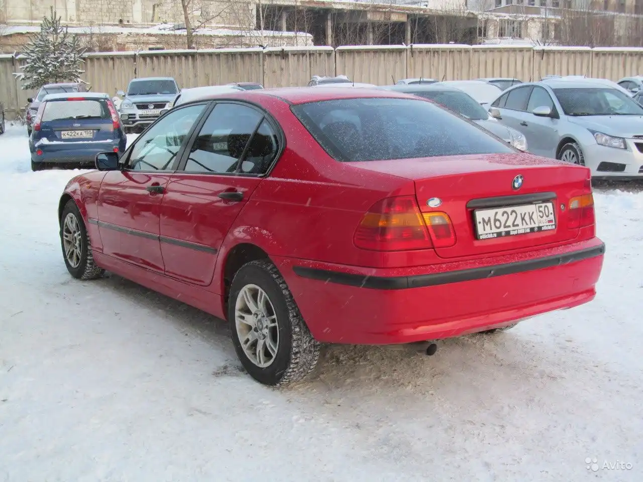 Фото автомобиля BMW W SERIE 3, 2002 — госномер О258УЕ69. Цвет: КРАСНЫЙ