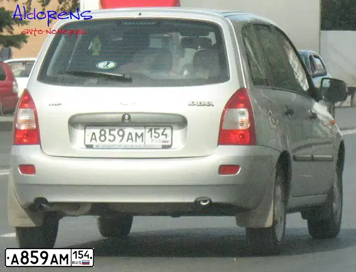 Фото автомобиля LADA 1117 KALINA, 2010 — госномер М292МВ126. Цвет: СЕРЕБРИСТЫЙ