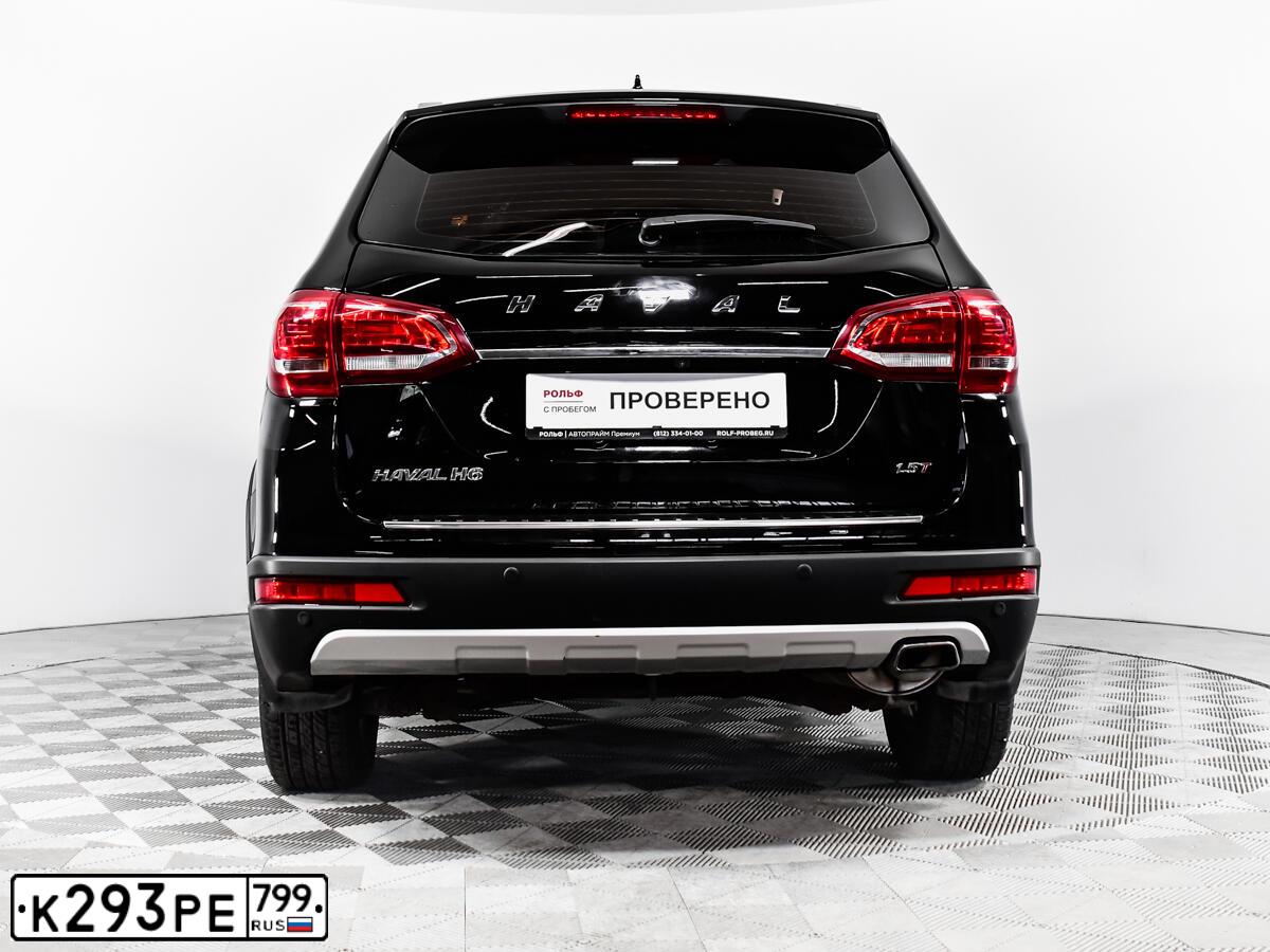 Фото автомобиля HAVAL H6, 2019 — госномер С662ВЕ198. Цвет: ЧЕРНЫЙ