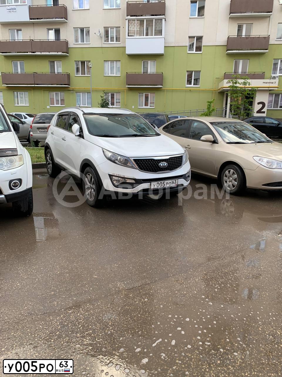 Фото автомобиля LADA 2109 SAMARA, 1997 — госномер У005РО63. Цвет: КОРСИКА