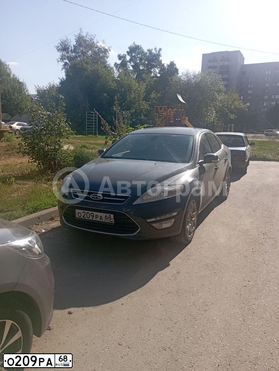 Фото автомобиля FORD MONDEO, 2010 — госномер К565ТО71. Цвет: ТЕМНО-СЕРЫЙ