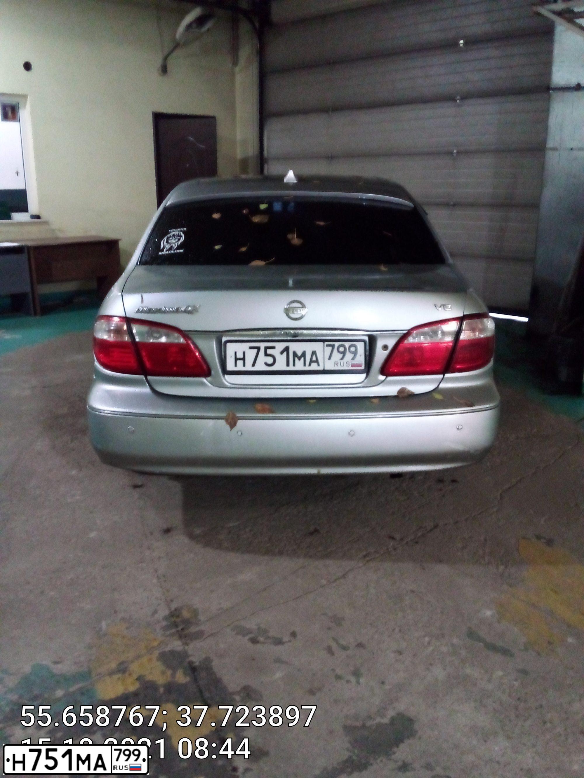 Фото автомобиля NISSAN MAXIMA, 2005 — госномер О153РХ71. Цвет: СЕРЕБРИСТЫЙ